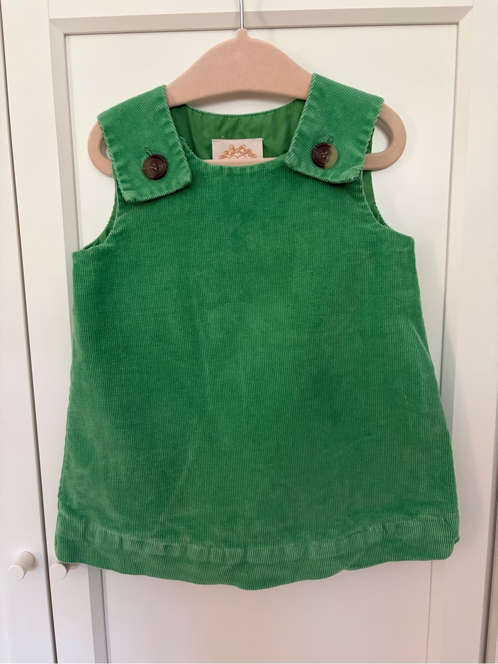 TBBC Green Corduroy Dress